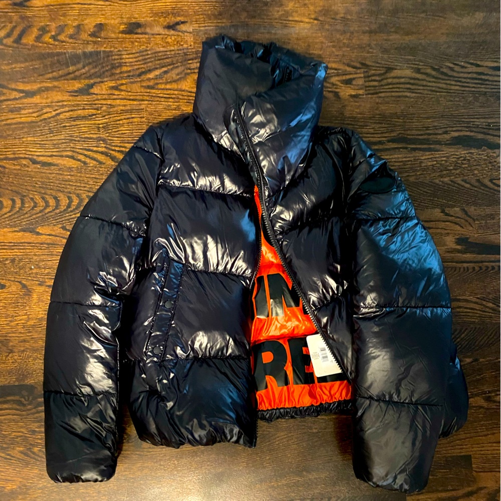 Save the Duck Isla Puffer Black 2/M NWT